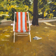 A Spot in the Shade  12" x 12" (oil)  Sold