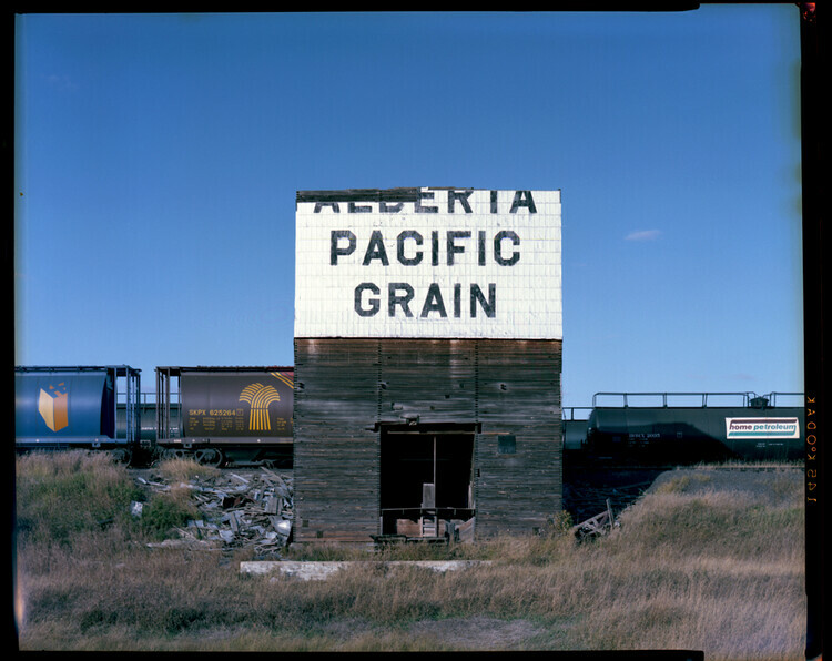 Alberta Pacific Grain Elevator, Hardisty, Alberta  1983