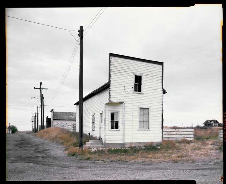 Corner Clapboard, Piapot, Saskatchewan  1983