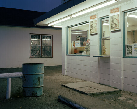 Fast Food, Nanton, Alberta 16x20"
