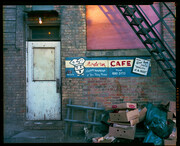 Modern Cafe Rear, Moose Jaw, Saskatchewan 1983