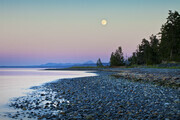 Moonrise, Vancouver Island